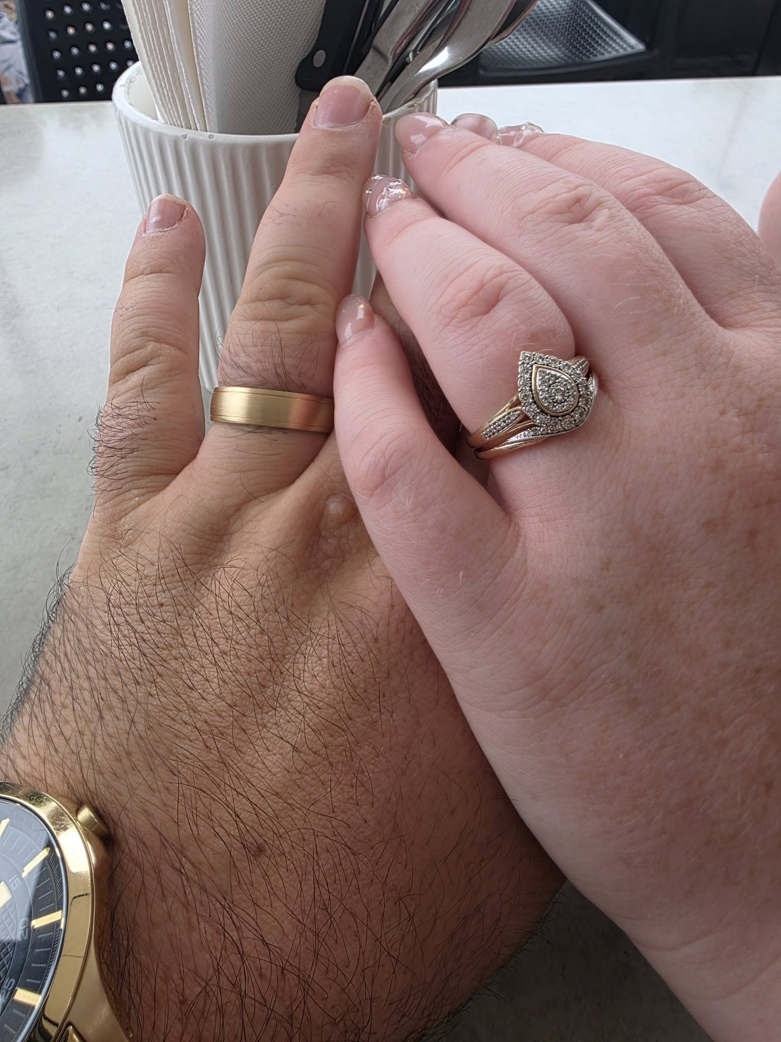 Carley and Luke Just Married by Nicky Jane Hinterland Ceremonies